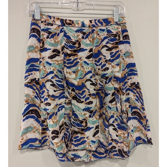 M Missoni Vintage 100% Silk Side Zip Skirt Size XS - Picture 6 of 6